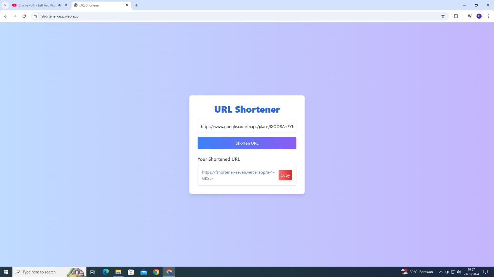 Shortener URLs